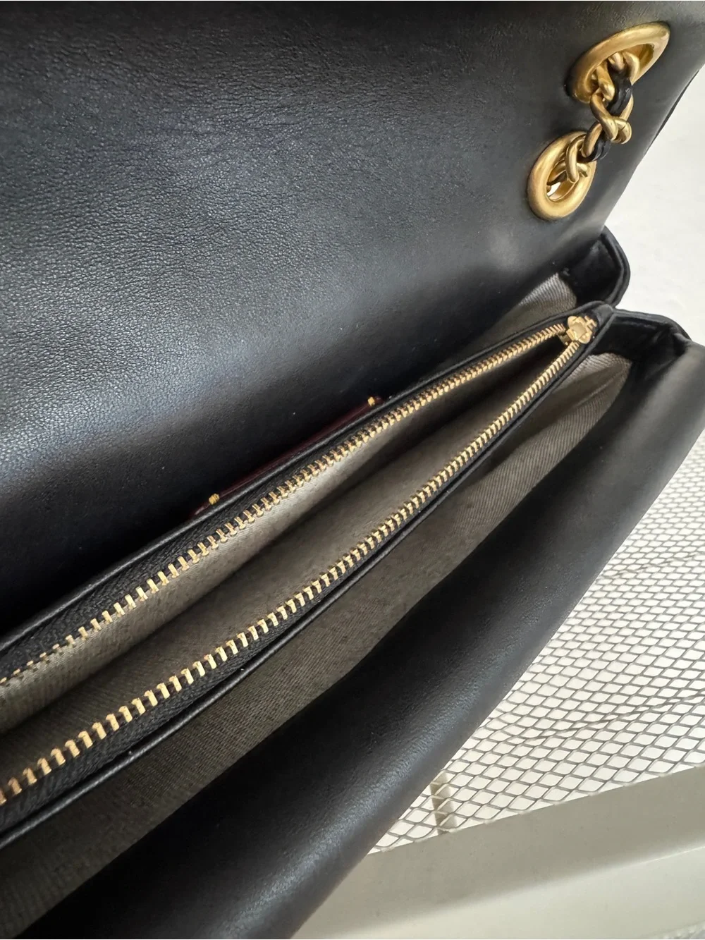 Coach Quilted Tabby 26 in Black - Picture 6 of 10